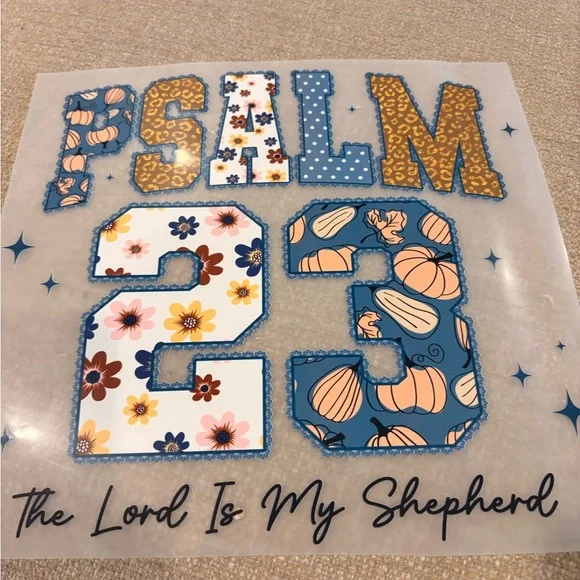 Colorful Amen and Pray Letter DTF bundle set of 9 - Picture 10 of 16